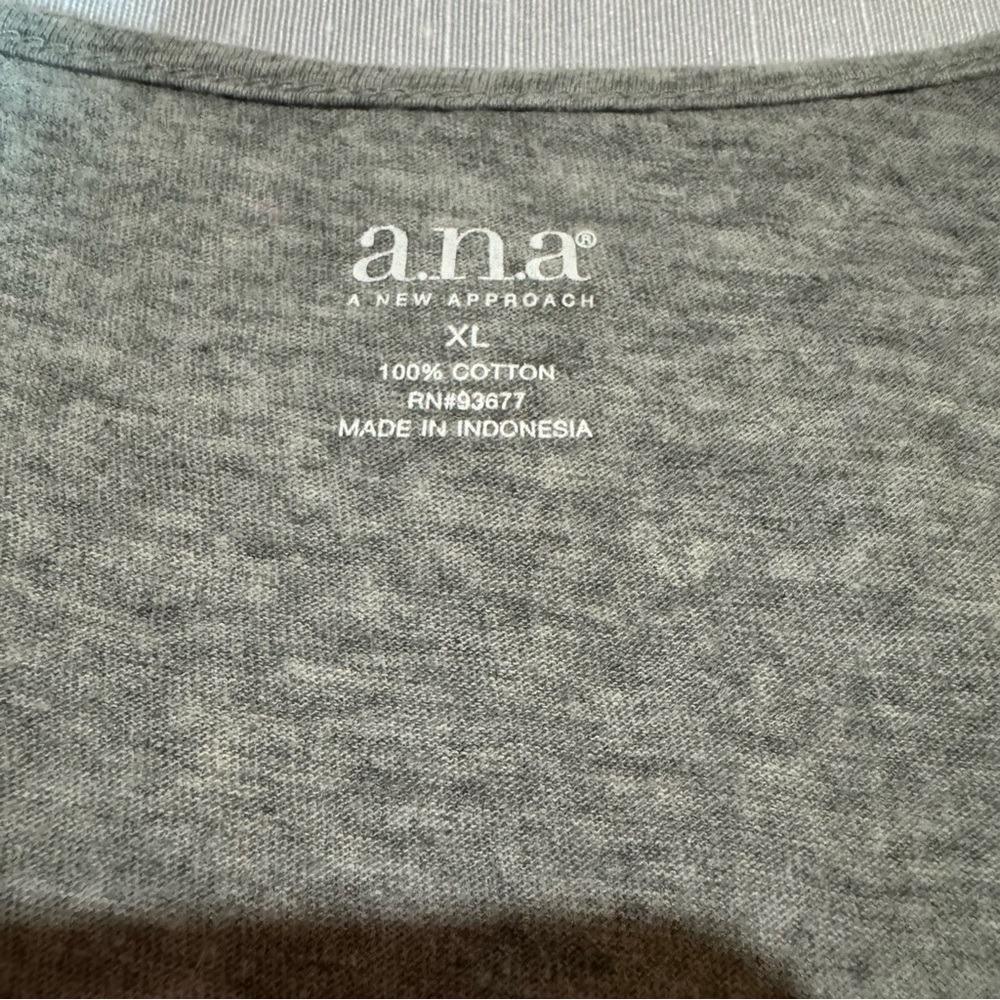 a.n.a Gray to Blue Ombre Sequin Tank Top - Picture 2 of 4